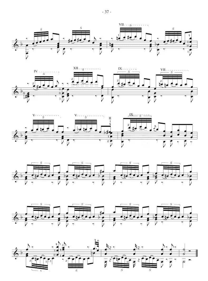 Sor-Coste《26 Studies》（STUDY 20）