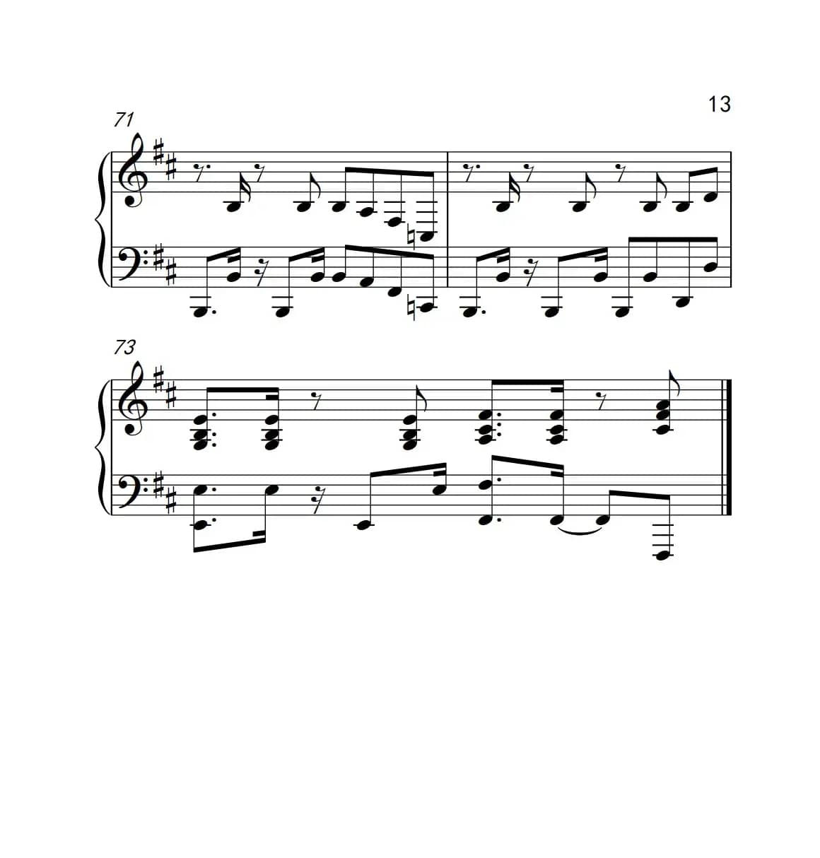 江南style（《弹吧音教》制谱版）