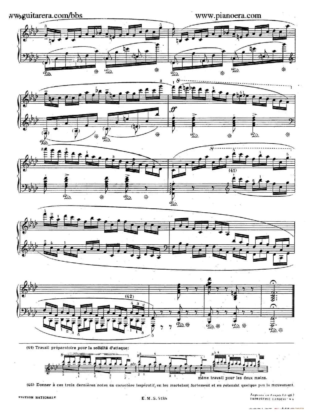 Ballade No.4 in f Minor Op.52（f小调第四叙事曲）
