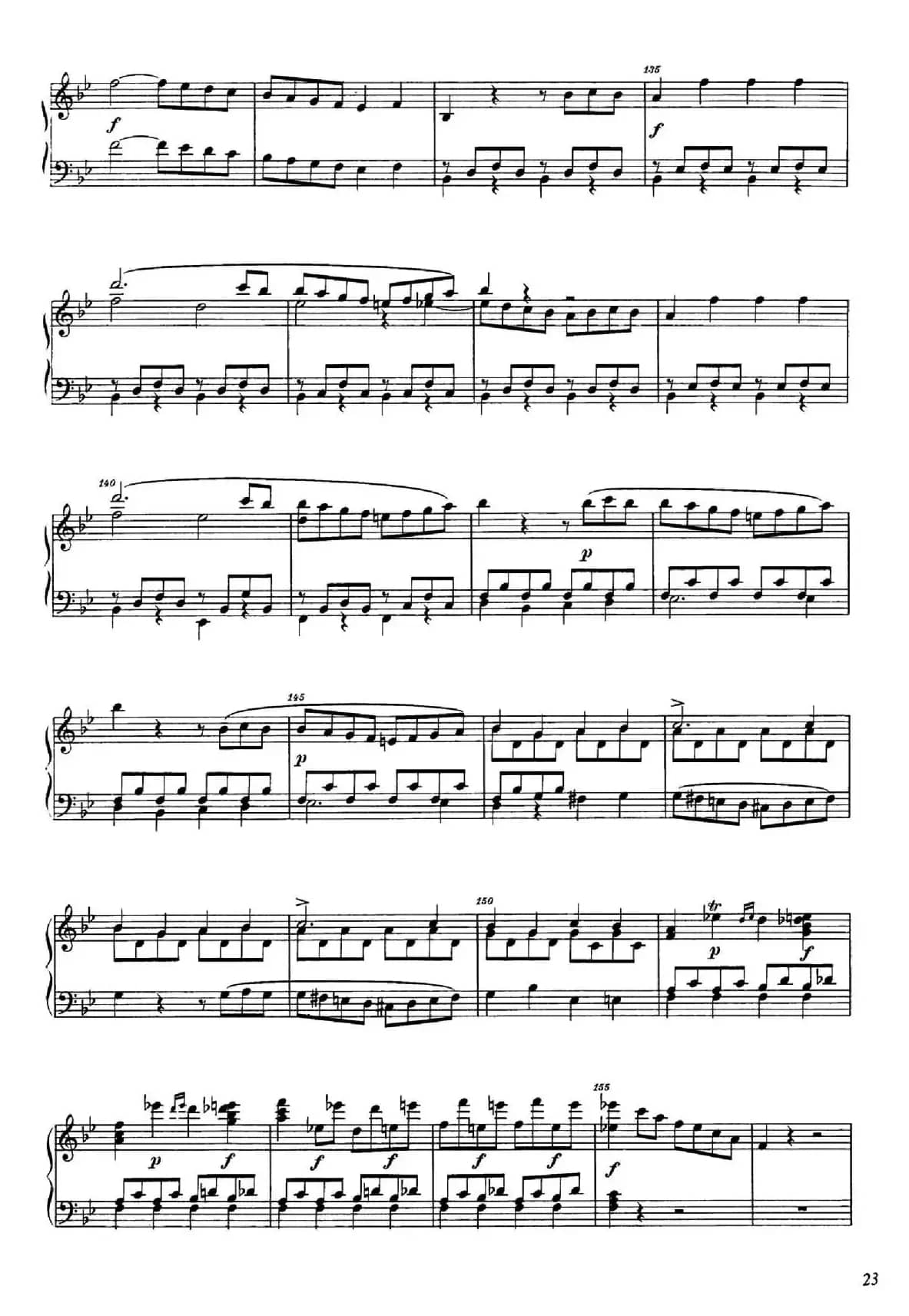 降B大调钢琴奏鸣曲 （Piano Sonata in B-flat Major Op.1）