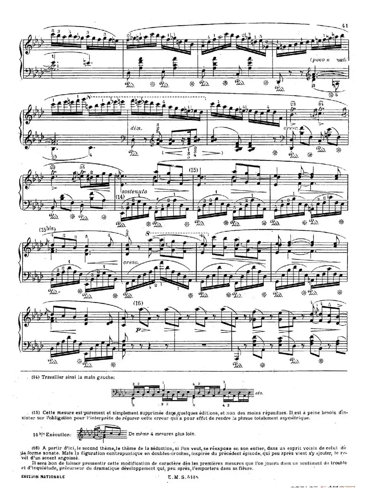 Ballade No.3 in A-flat Major Op.47（降A大调第三叙事曲）