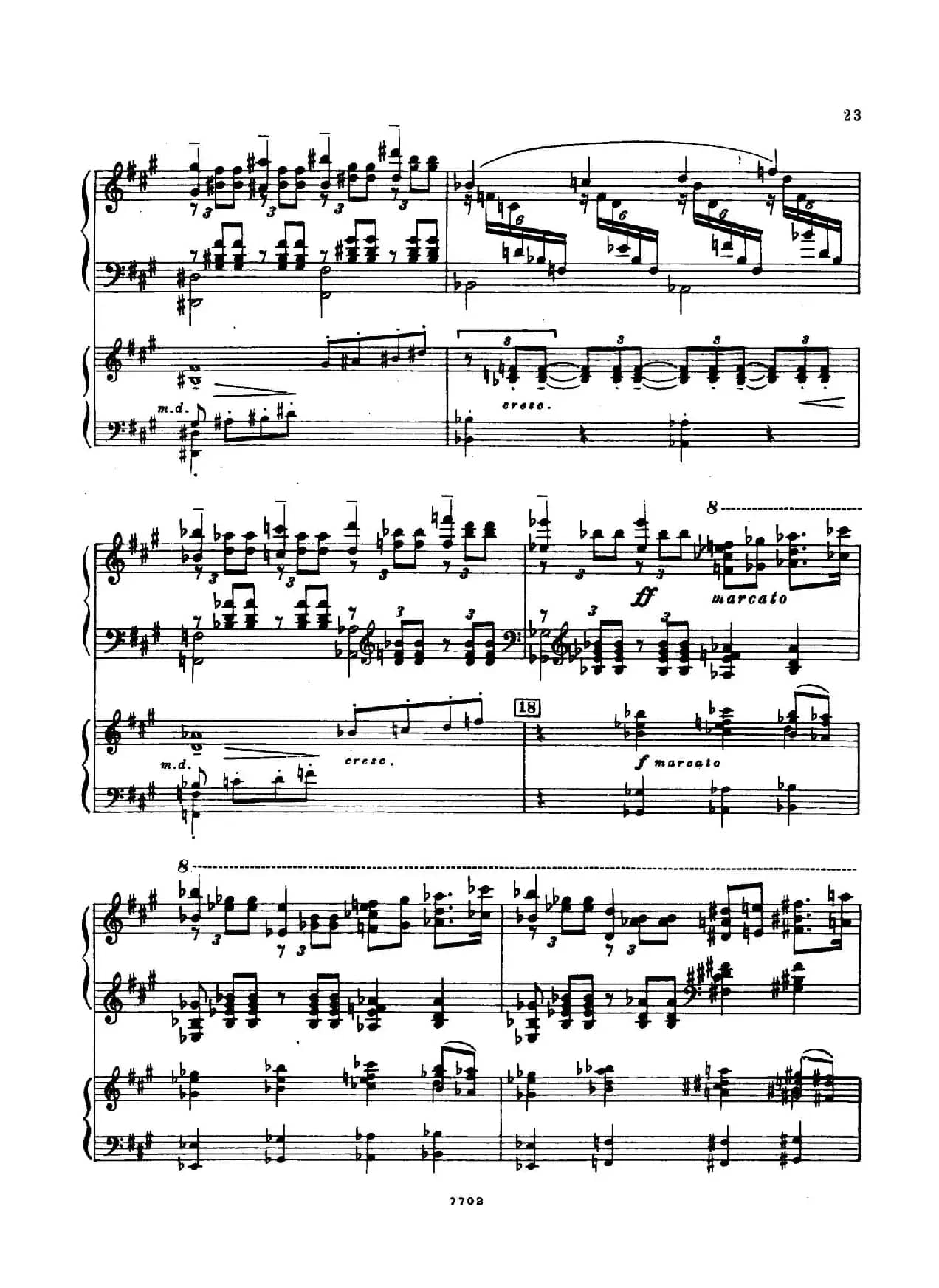 升f小调第一钢琴协奏曲 Op.1（双钢琴版）