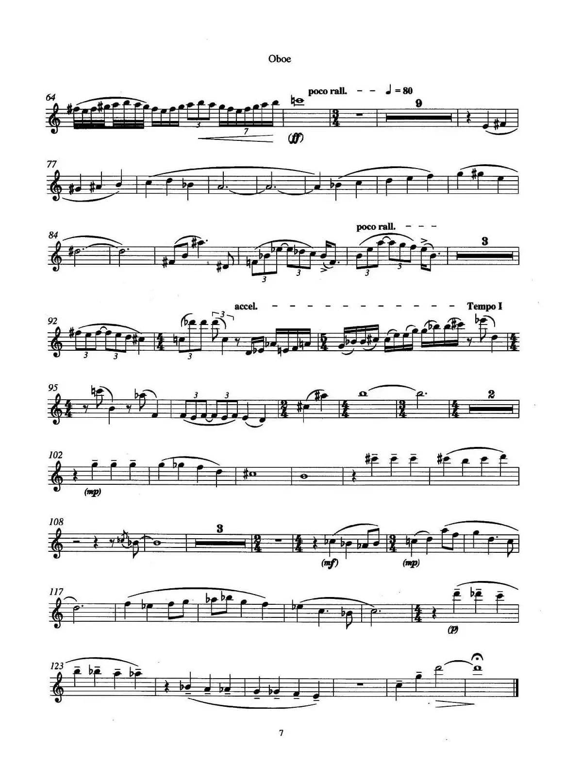 巴松双簧管与钢琴三重奏（2）（双簧管分谱）