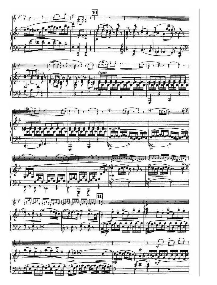 SONATE（奏鸣曲）（小提琴+钢琴伴奏）