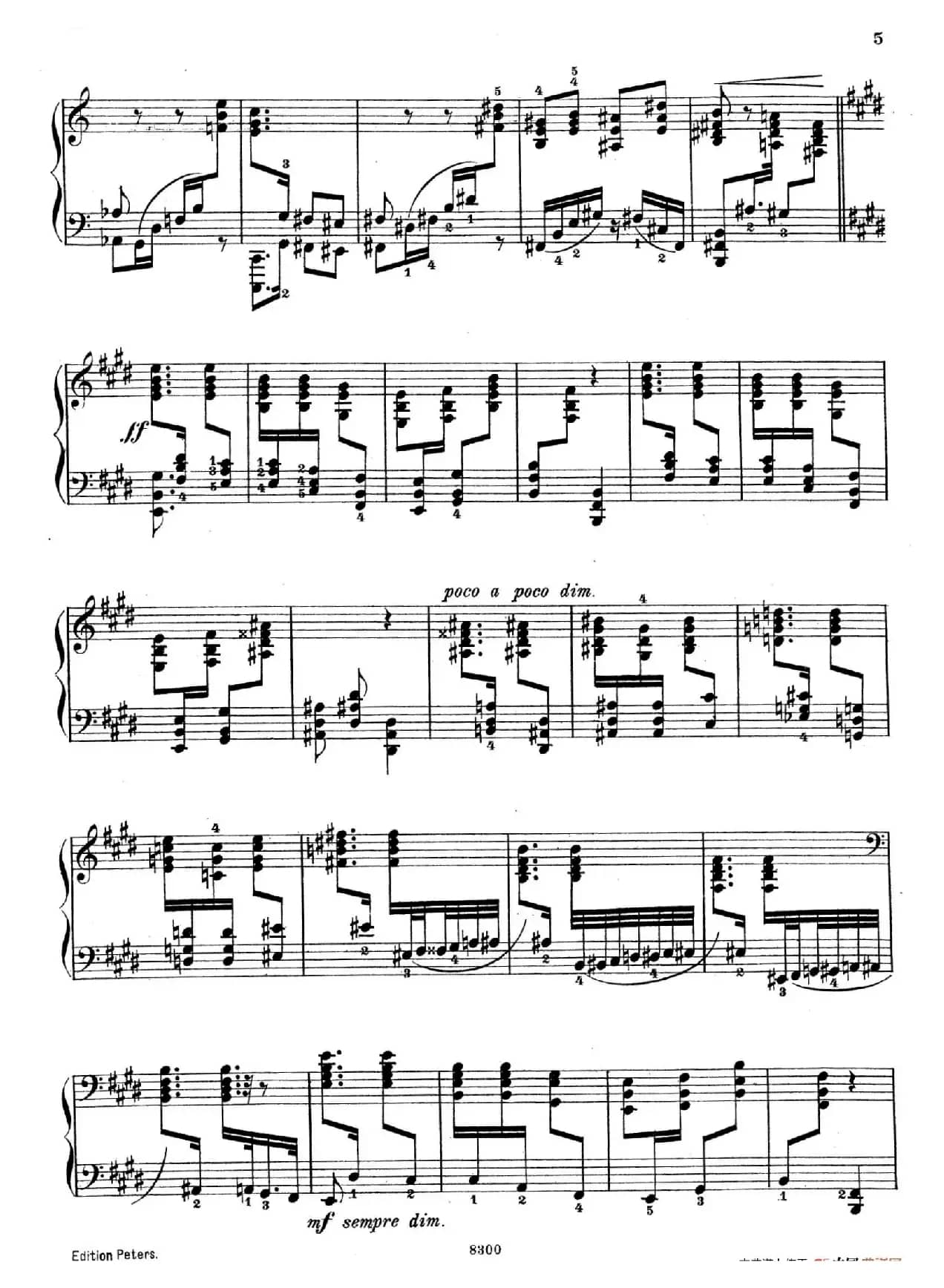 Six Pieces Op.32（6首小品·1. 怪诞进行曲）