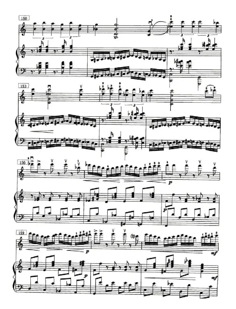 鼓声（小提琴+钢琴）