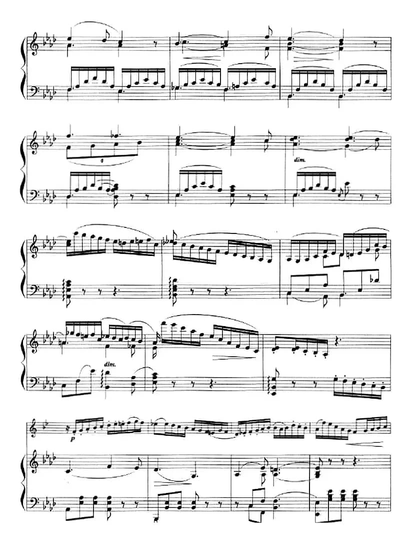 音乐会回旋曲（小号+钢琴伴奏）