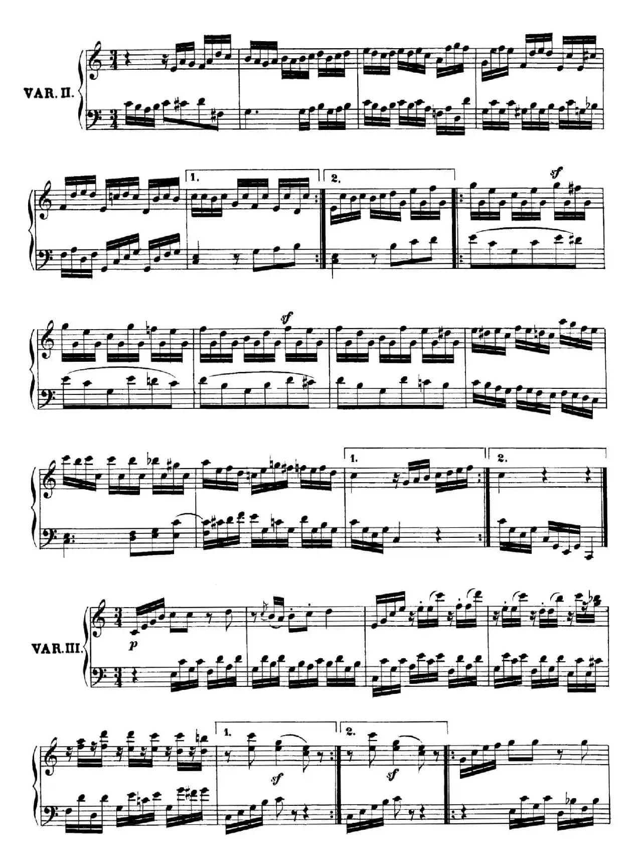 7 Variations in C WoO 78（C大调英国国歌变奏曲）