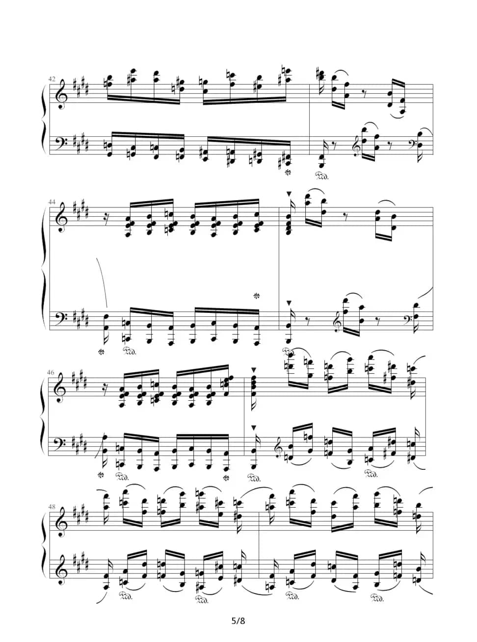 Chopin.肖邦 练习曲 Op.10 No.3 离别曲