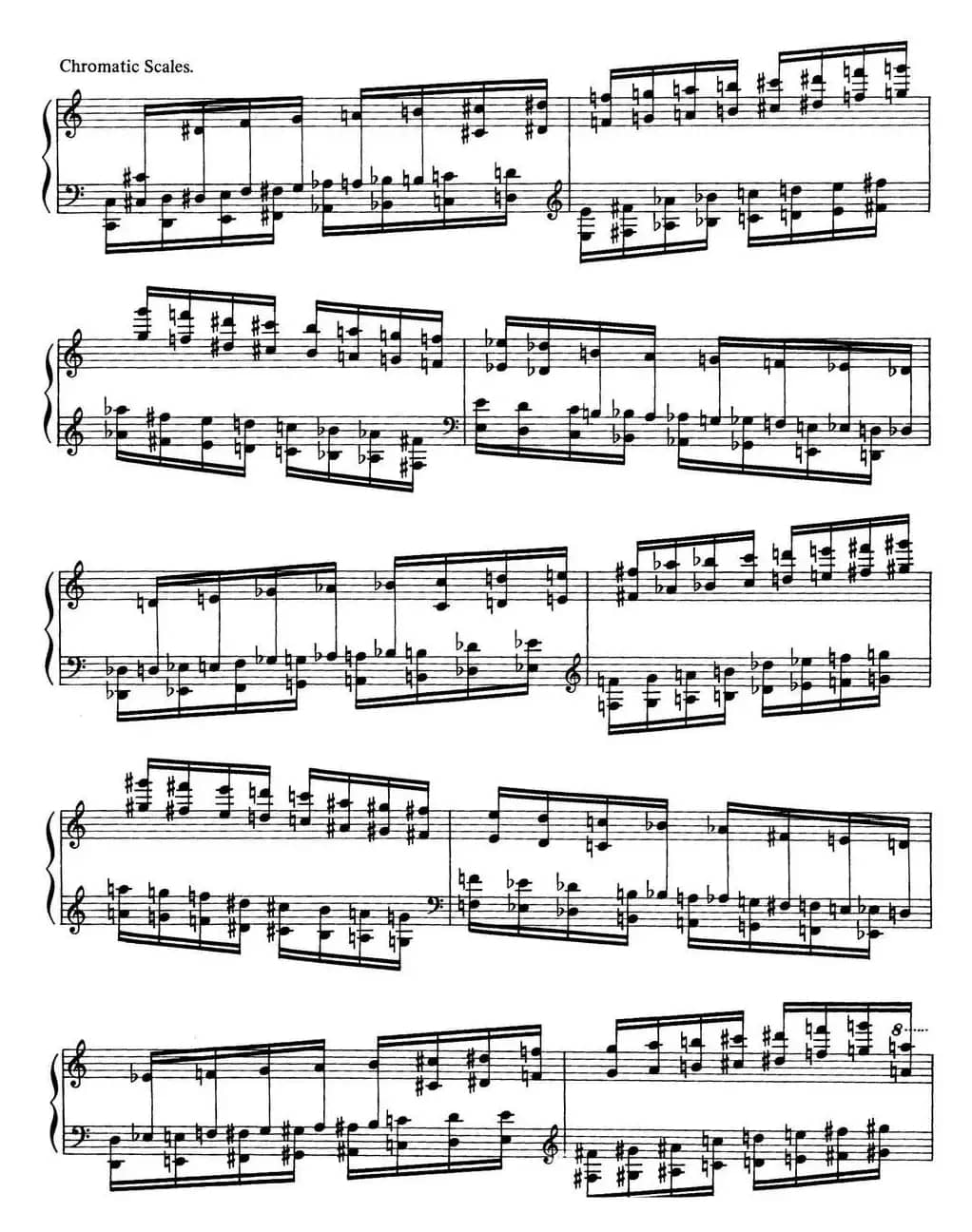 Technical Exercises S.146（李斯特钢琴技巧练习 BOOK Ⅷ）