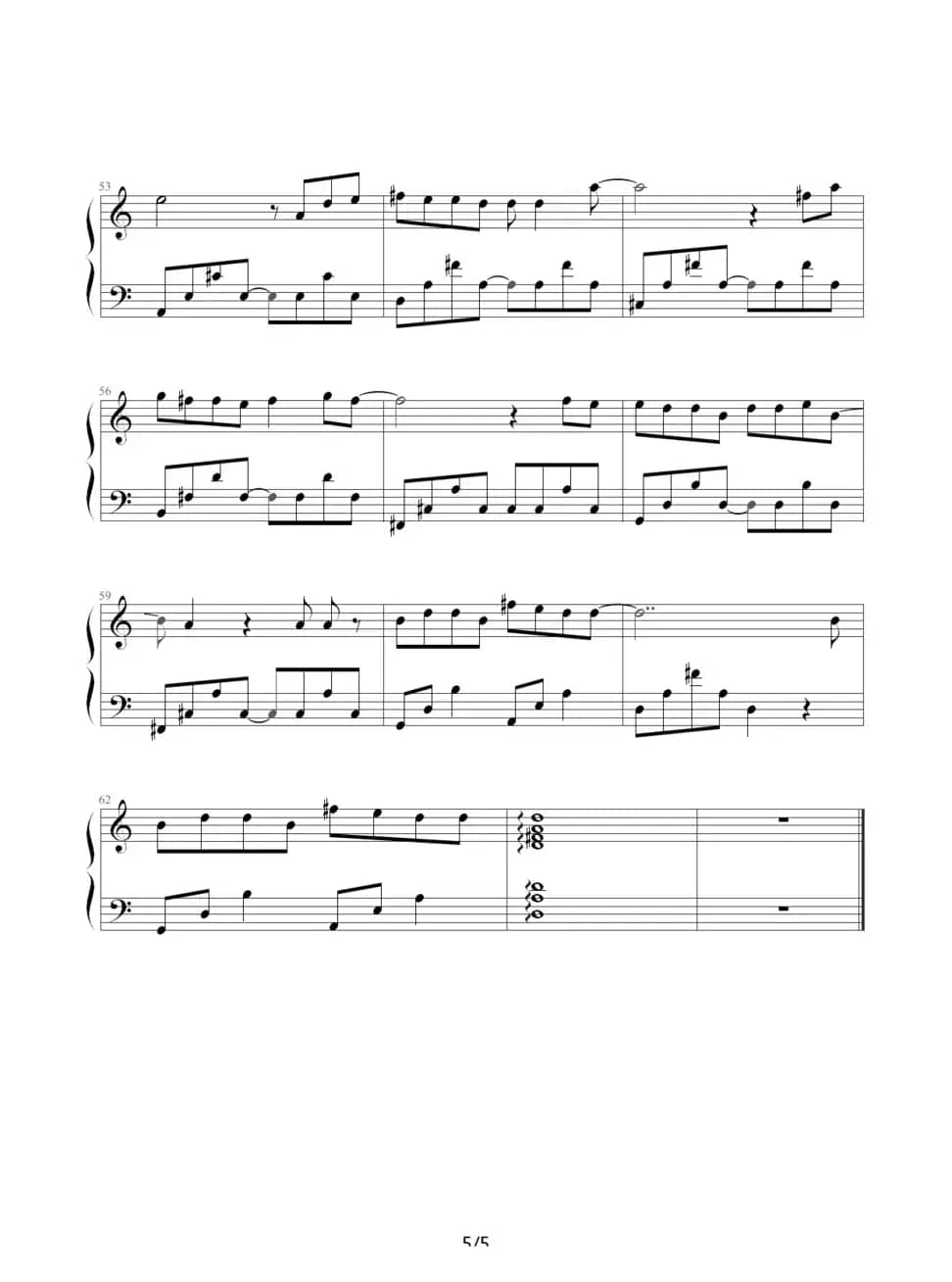 情非得已（richardson改编版）