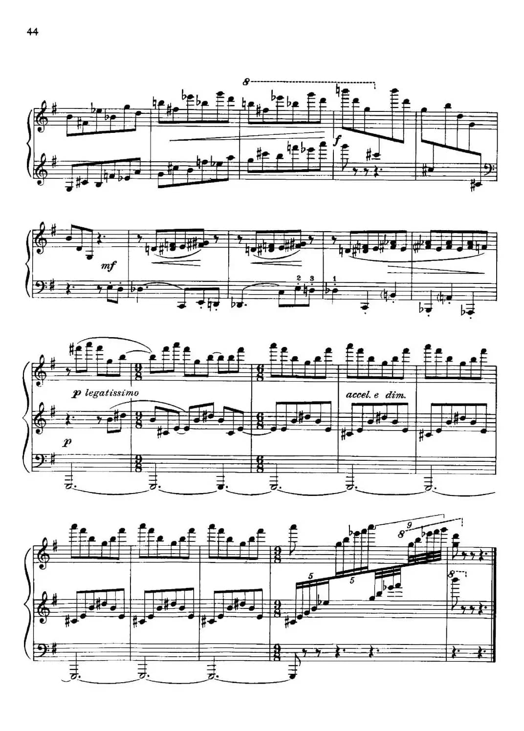 塞缪尔·巴伯 - 降e小调钢琴奏鸣曲 op.26 v.2