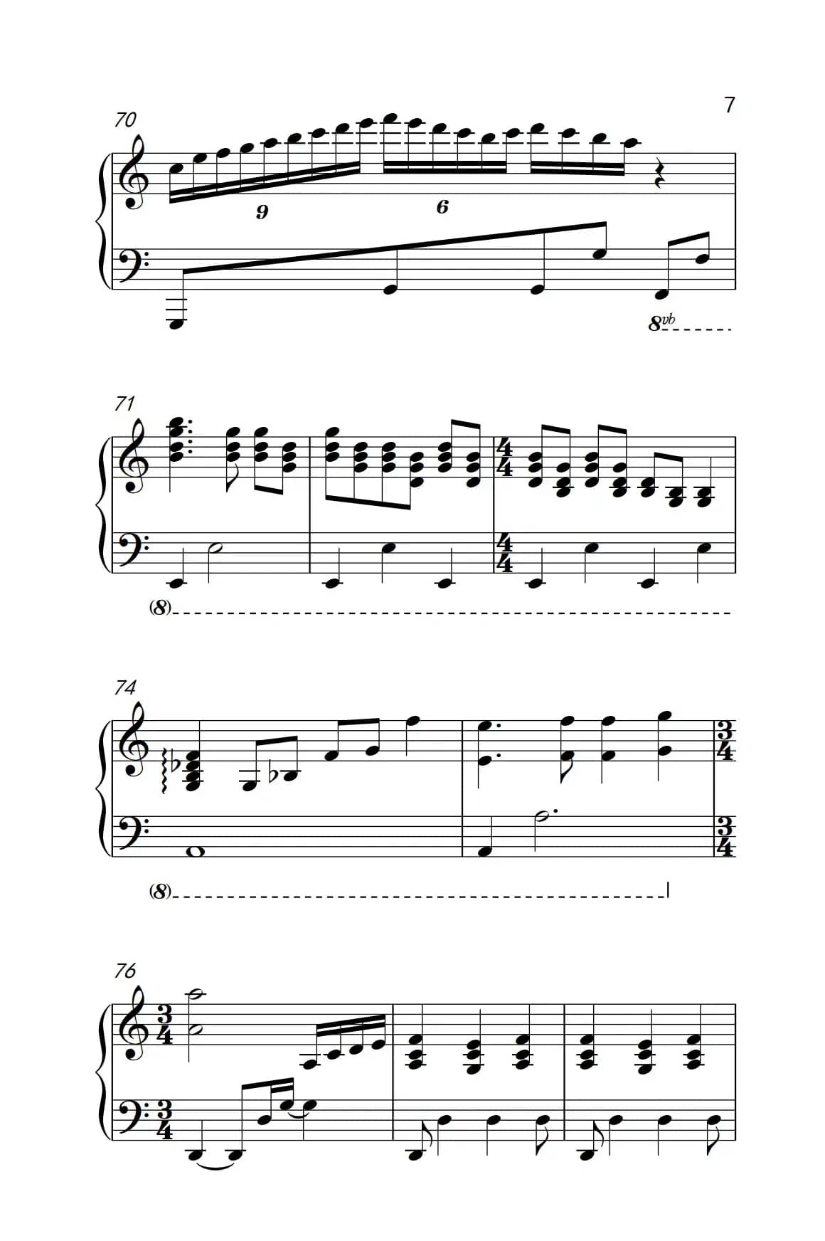 想念的姐姐（韩剧《灿烂的遗产》里的钢琴插曲）