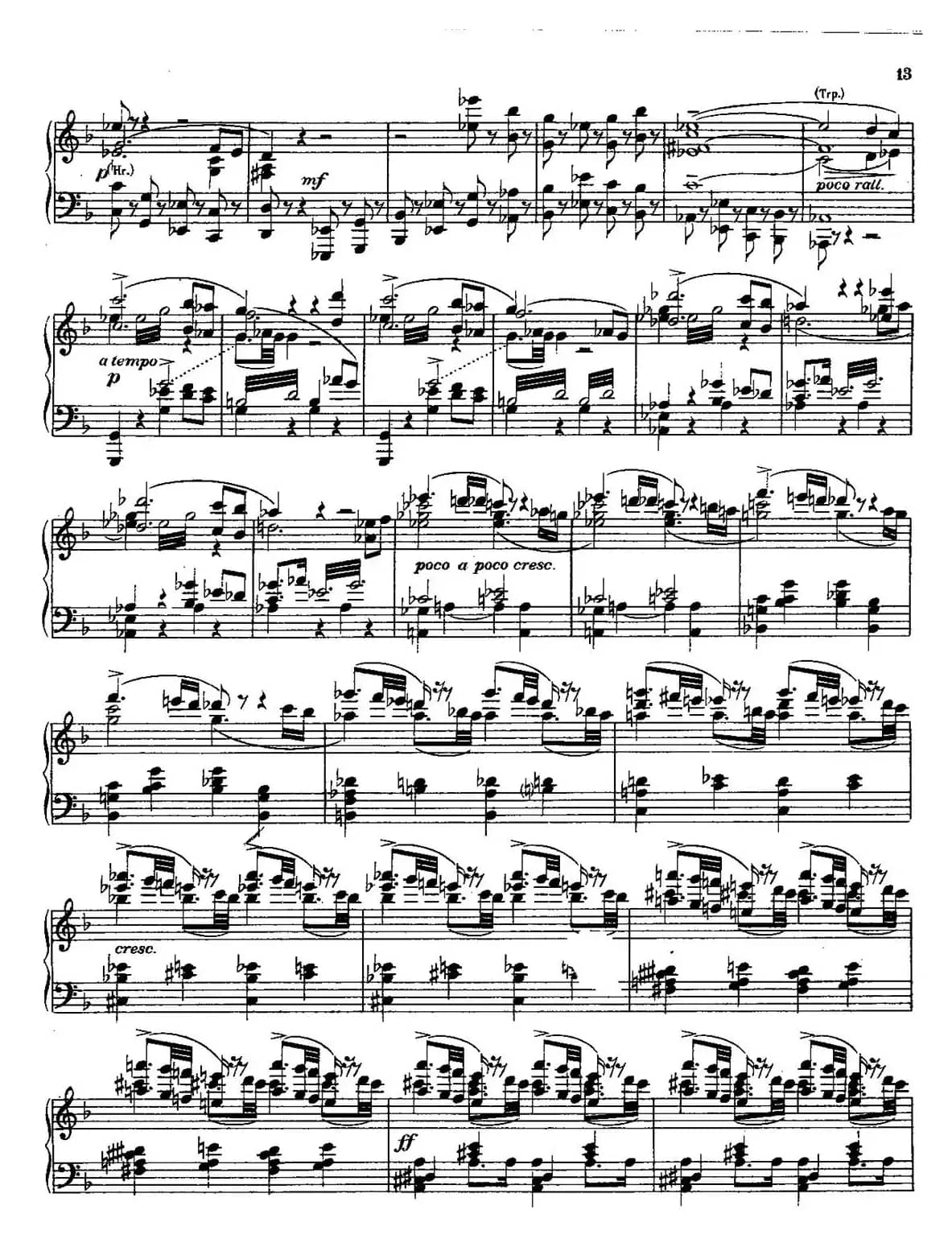 Symphony No.3 in d Minor - Solo Piano（d小调第三交响曲·钢琴独奏版·Ⅰ）