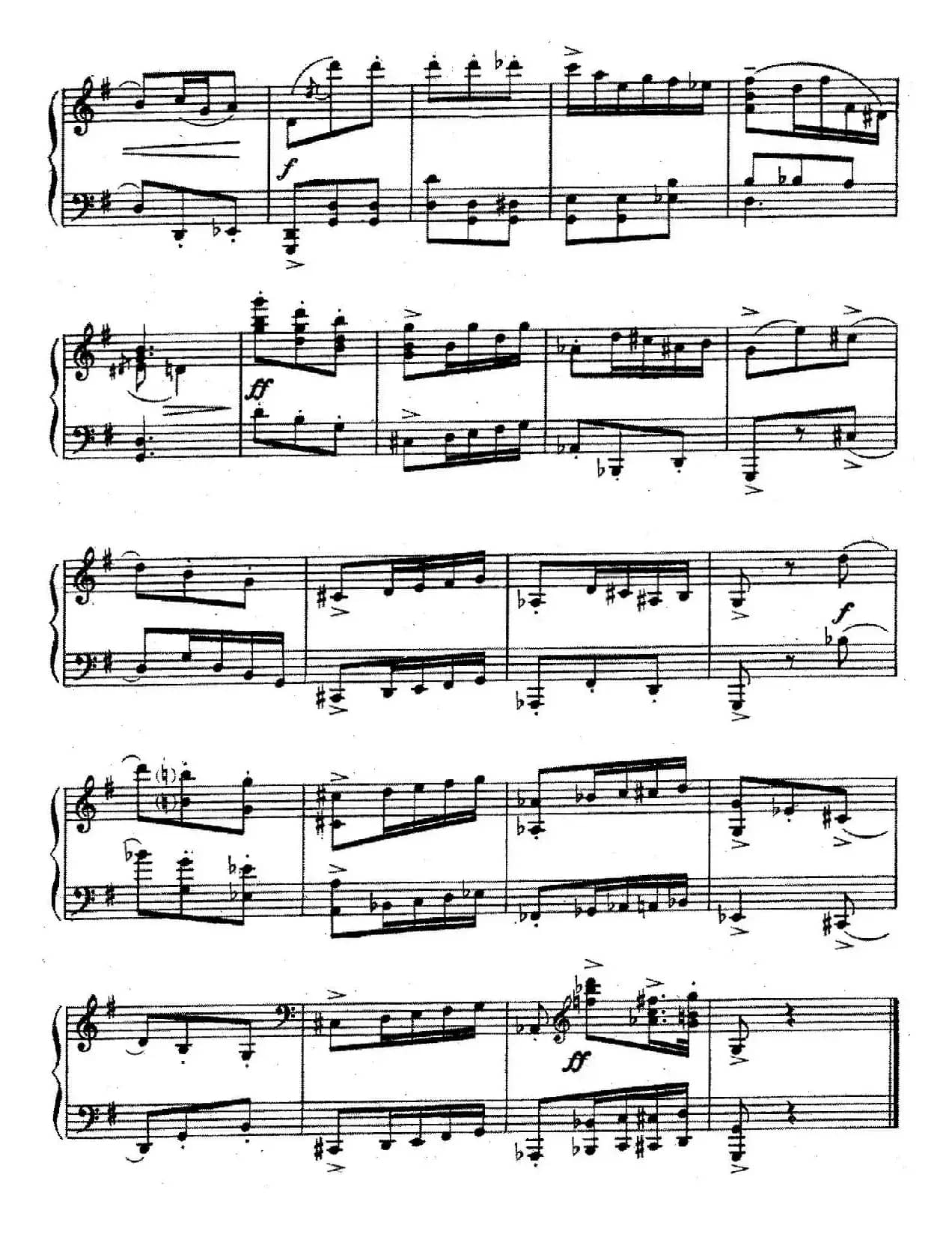 Ten Pieces from Cinderella Op.97(10首小品 - 选自舞剧《灰姑娘》·7)