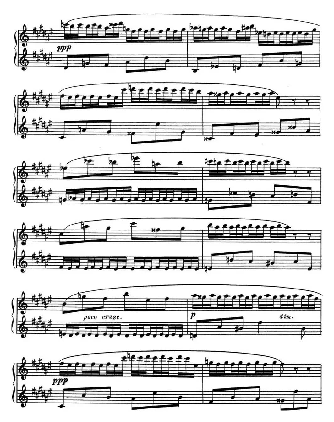 斯克里亚宾 钢琴练习曲 Op.42 No.3 Alexander Scriabin Etudes