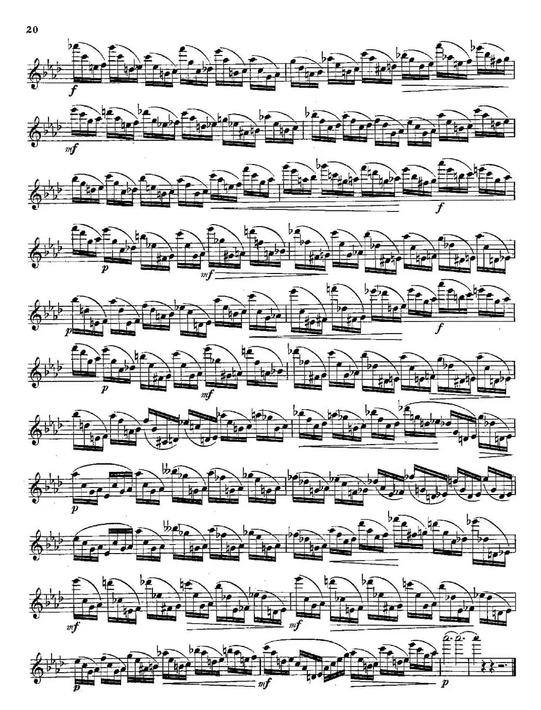 Schule der Virtuosität. Op. 60（17）