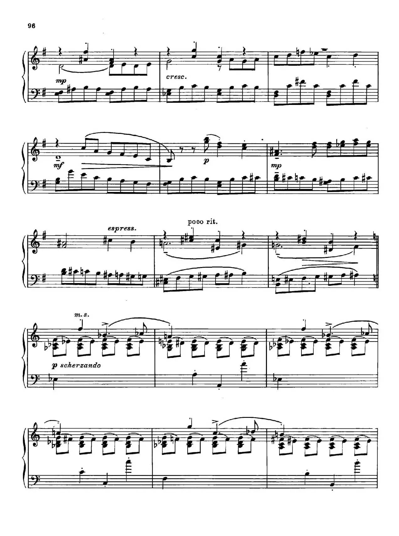 Prokofiev - Ten Pieces Op.12（普罗科菲耶夫-10首小品·5）