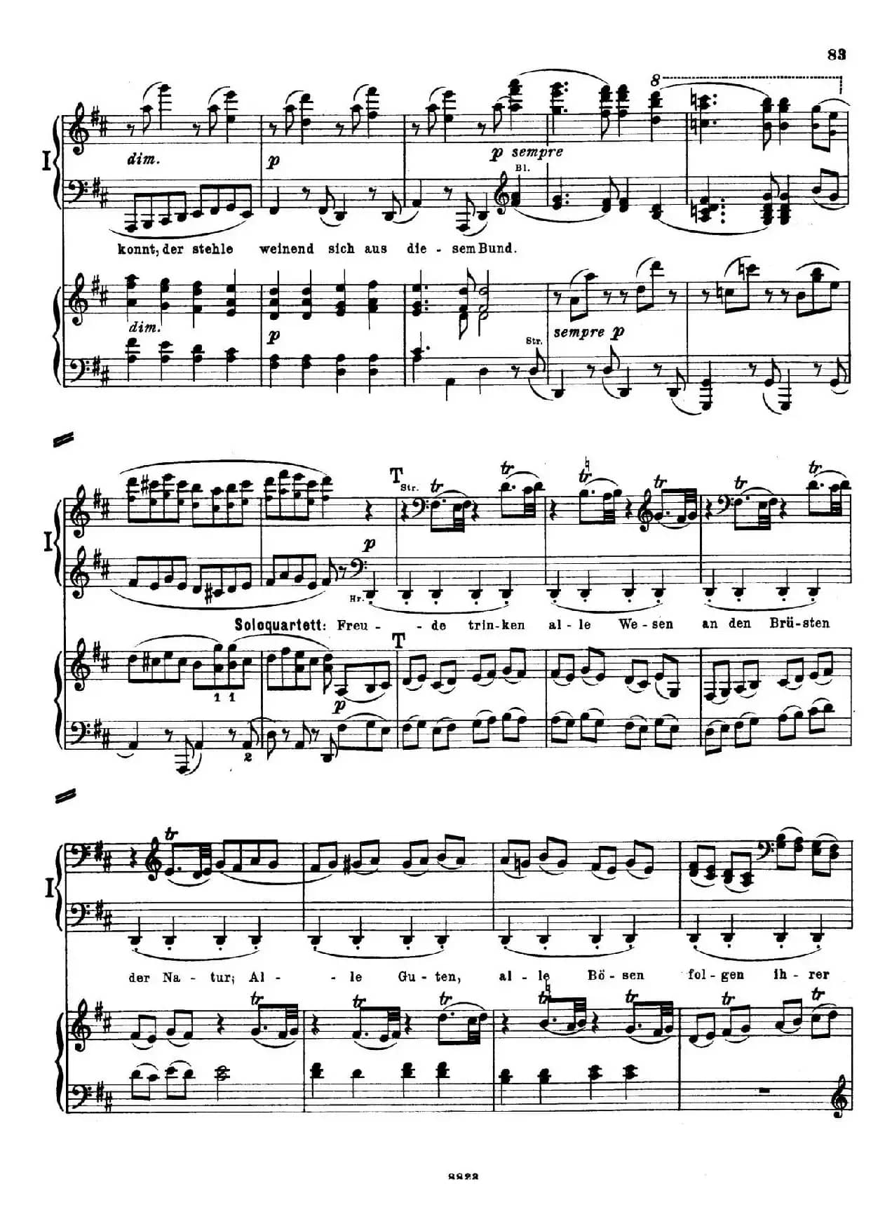 d小调第九交响曲 Op.125（双钢琴P83——92）