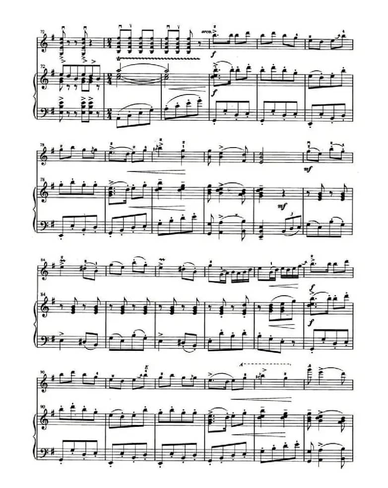 心中的太阳红又红（小提琴+钢琴伴奏）