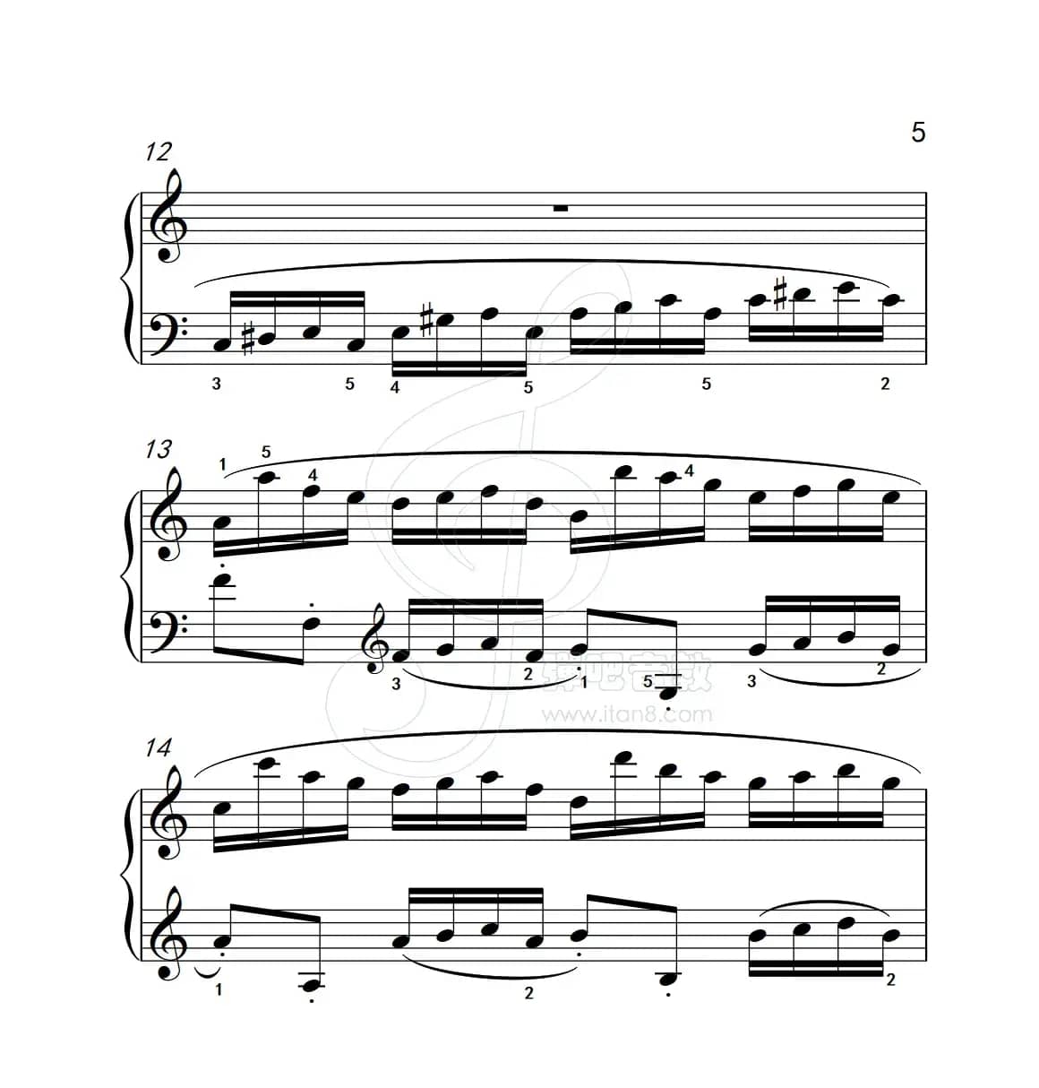 练习曲 10（克拉莫钢琴练习曲60首）