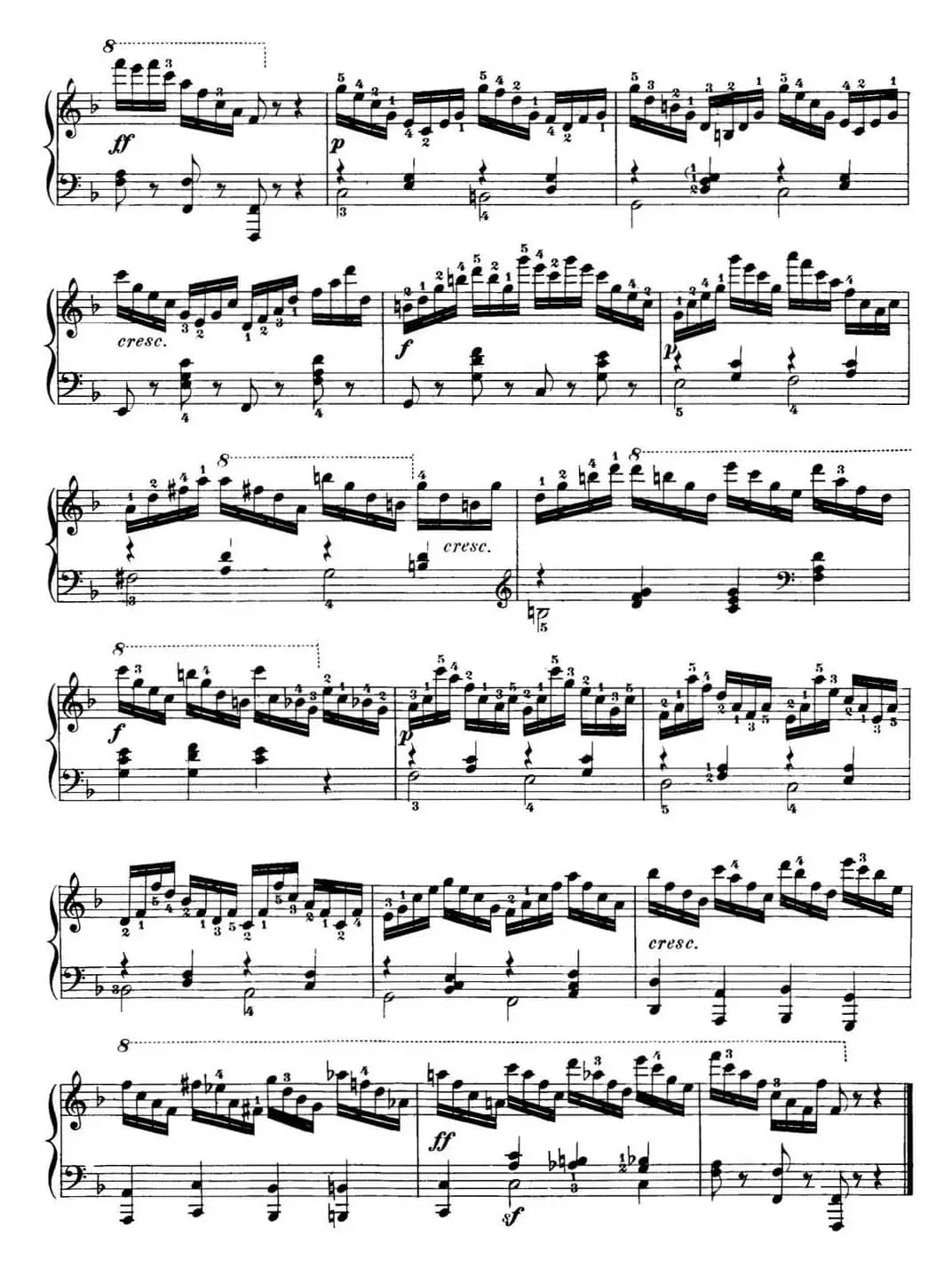 40首车尔尼Op.299钢琴快速练习曲（NO.19）