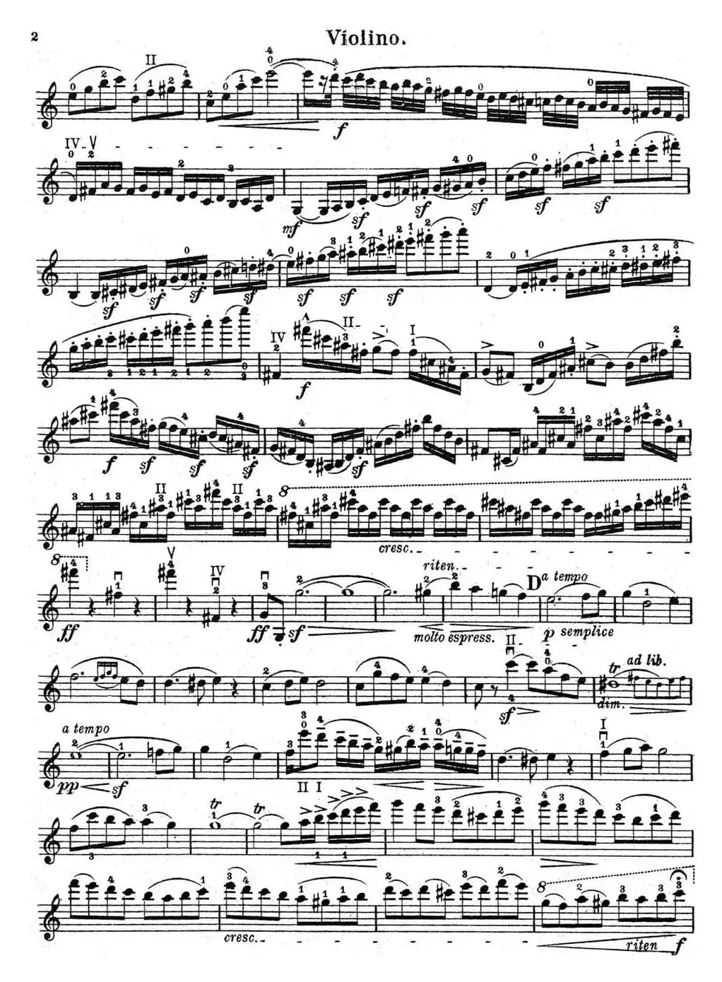 Violin Concerto in A minor No.5 Op.37
