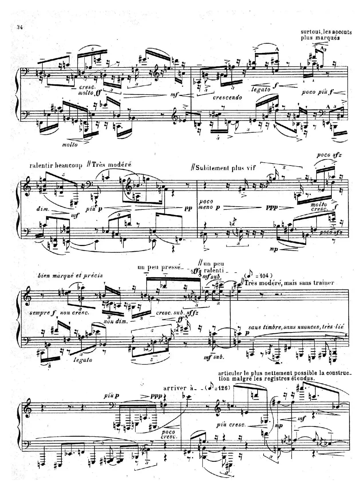 布莱兹第二钢琴奏鸣曲（Ⅳ）