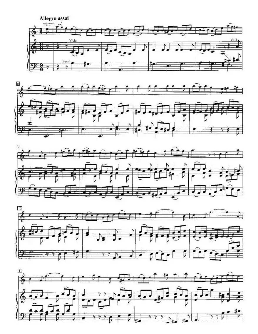 巴赫a小调小提琴协奏曲