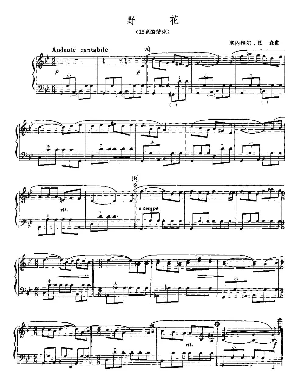 野花（悲哀的结束）