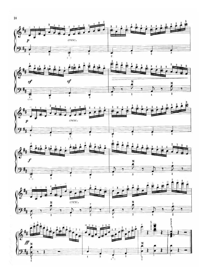 练习曲（Op.740 No.3）