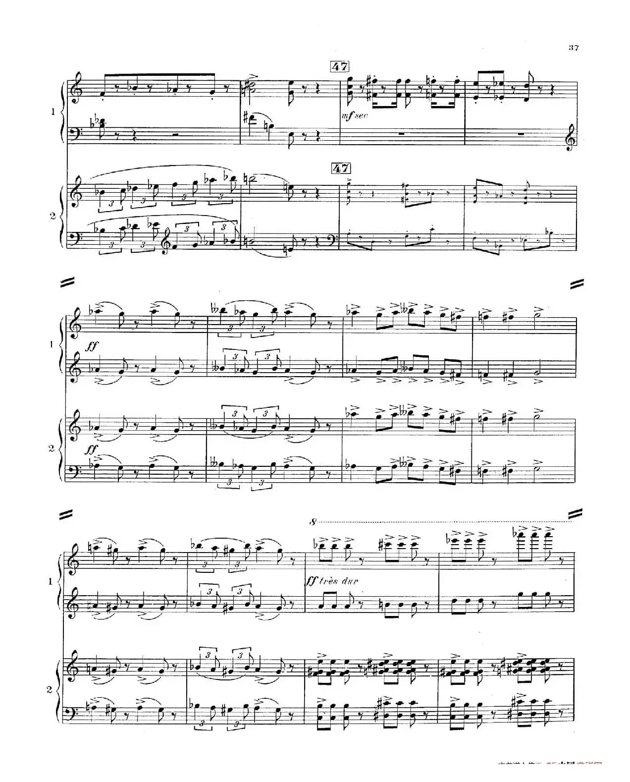 Concerto for 2 Pianos in d Minor（d小调双钢琴协奏曲· 第三乐章）