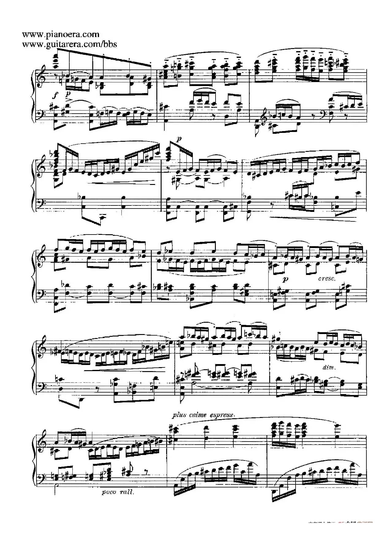 Goyescas（戈雅之画）（3. 烛光凡丹戈 El Fandango De Candil）