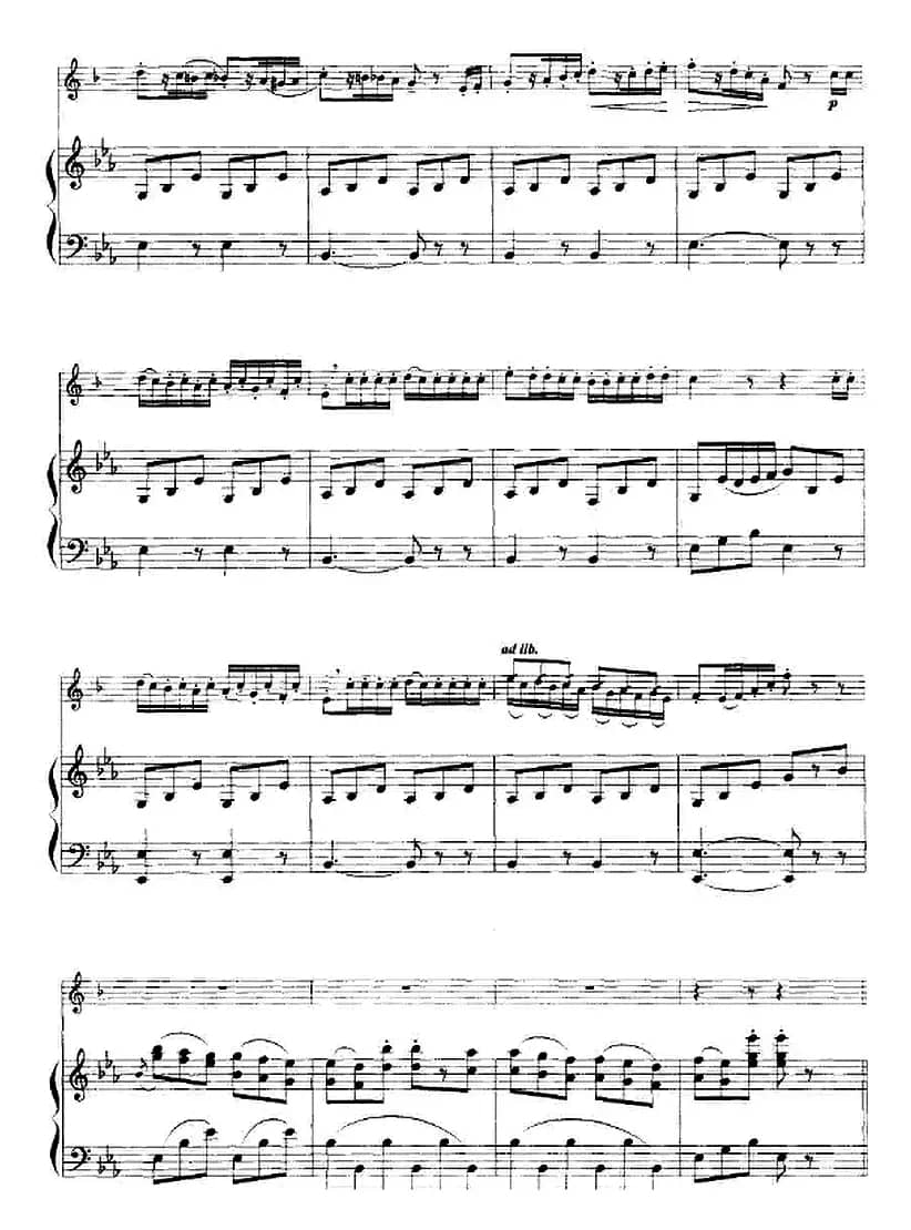 威尼斯狂欢节（小号+钢琴伴奏）