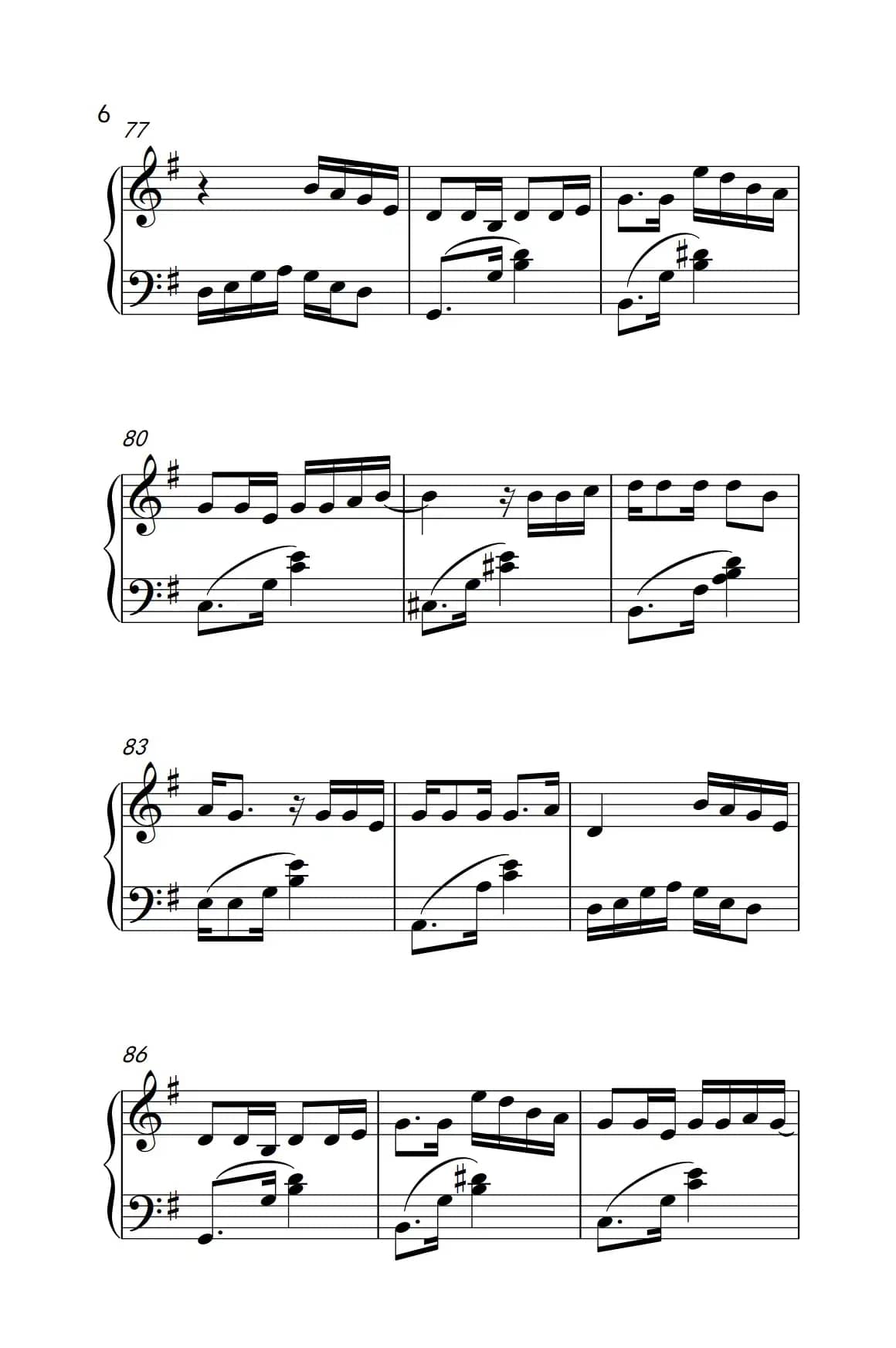 最近比较烦（《弹吧音教》制谱版）