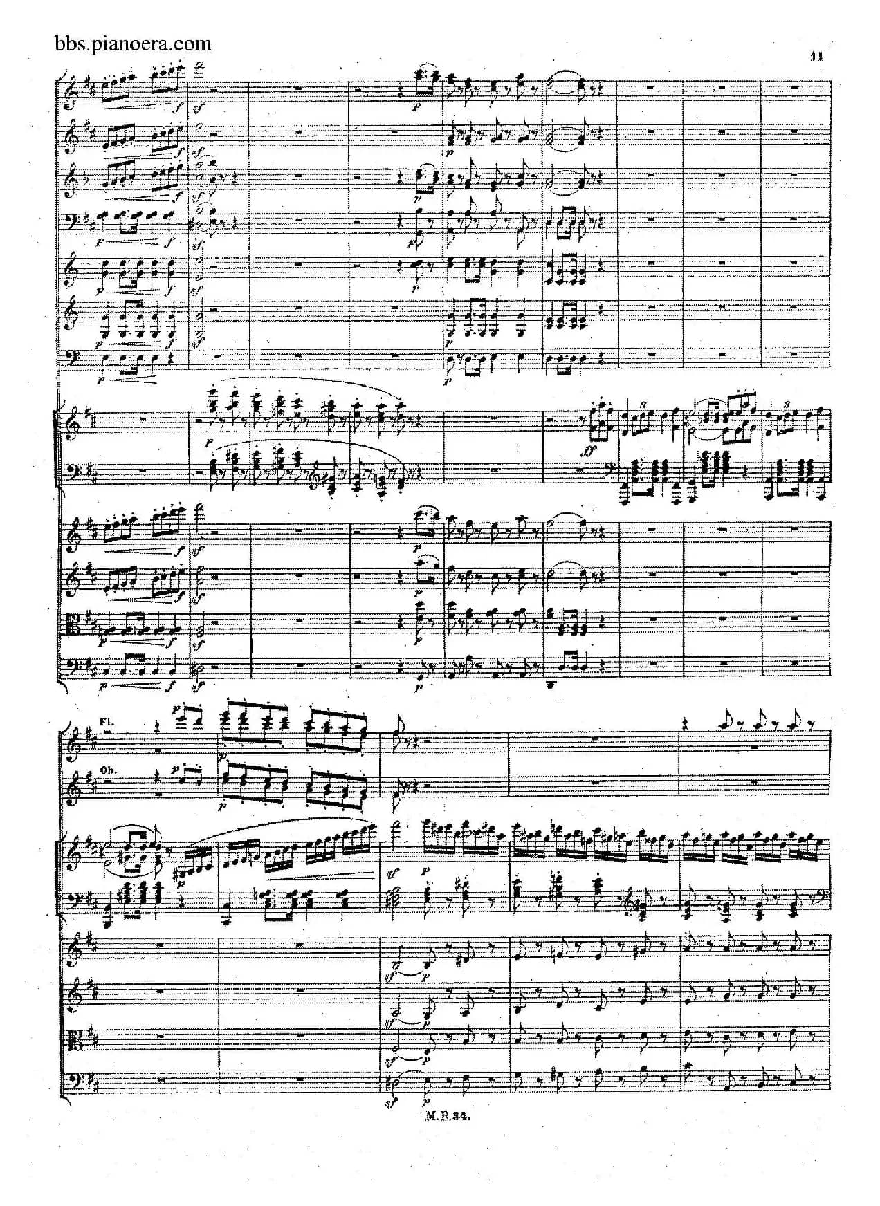 Capriccio Brillante in B Major Op.22（B大调华丽随想曲·钢琴+乐队总谱）