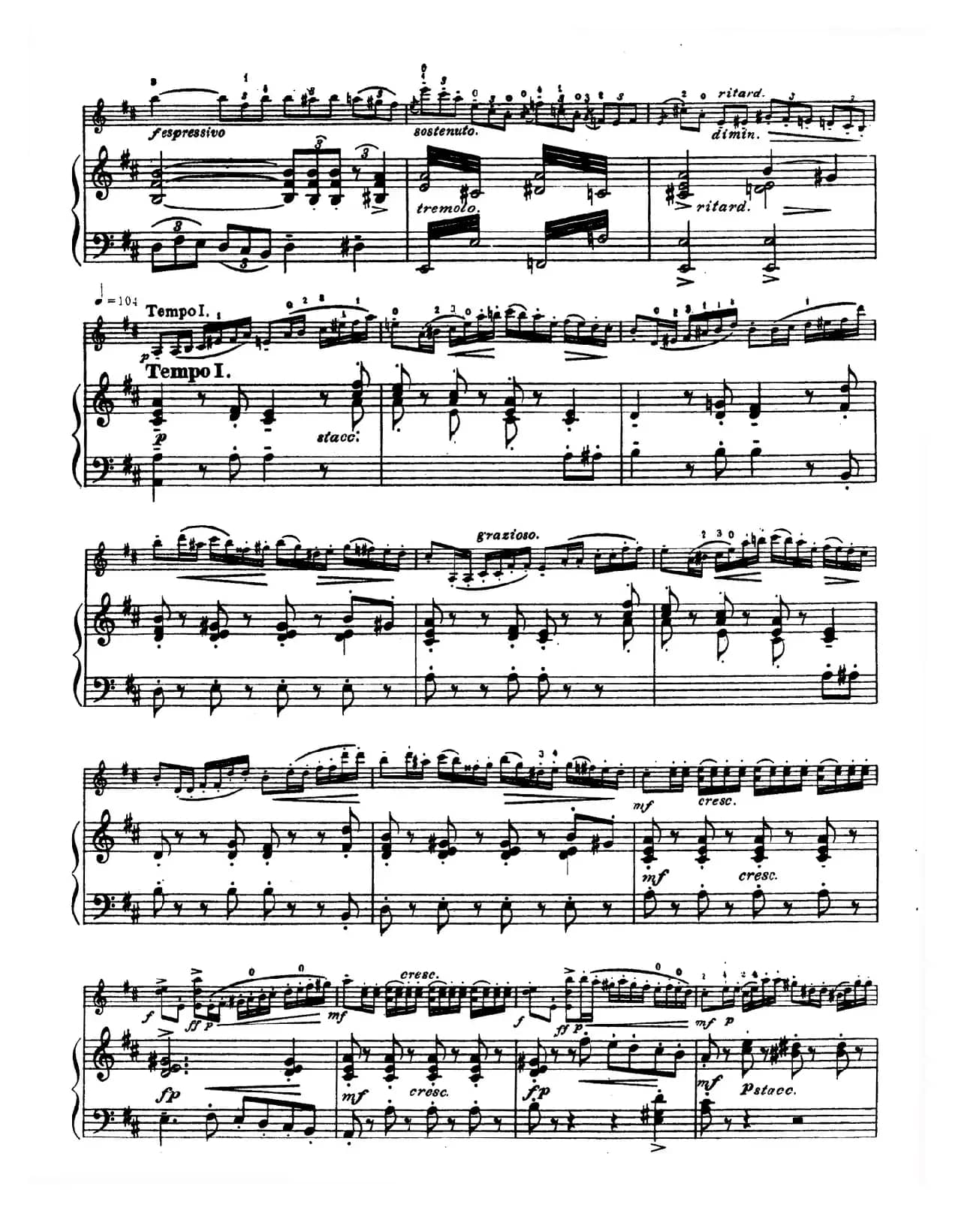 D大调学生协奏曲（塞茨作品第15号）