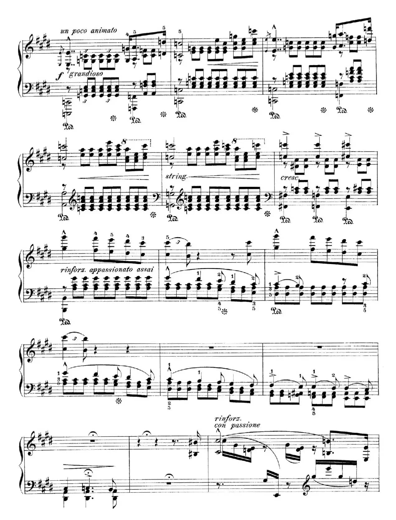 Notturnos S.541(3首夜曲“爱之梦”·2)