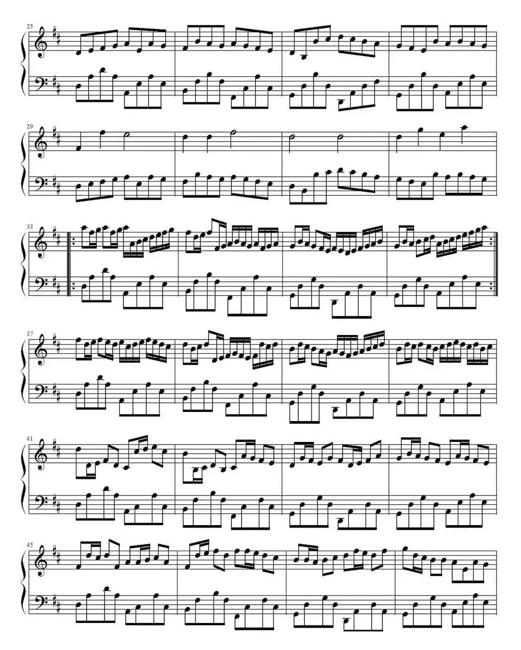 卡农（Johann Pachelbel作曲版）