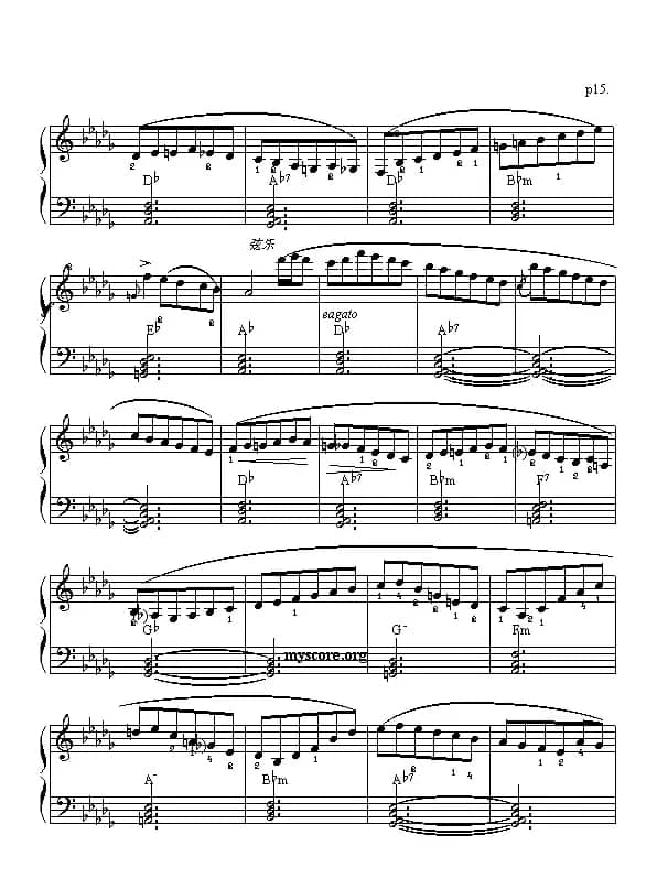 邀舞（大众乐谱网制谱版）