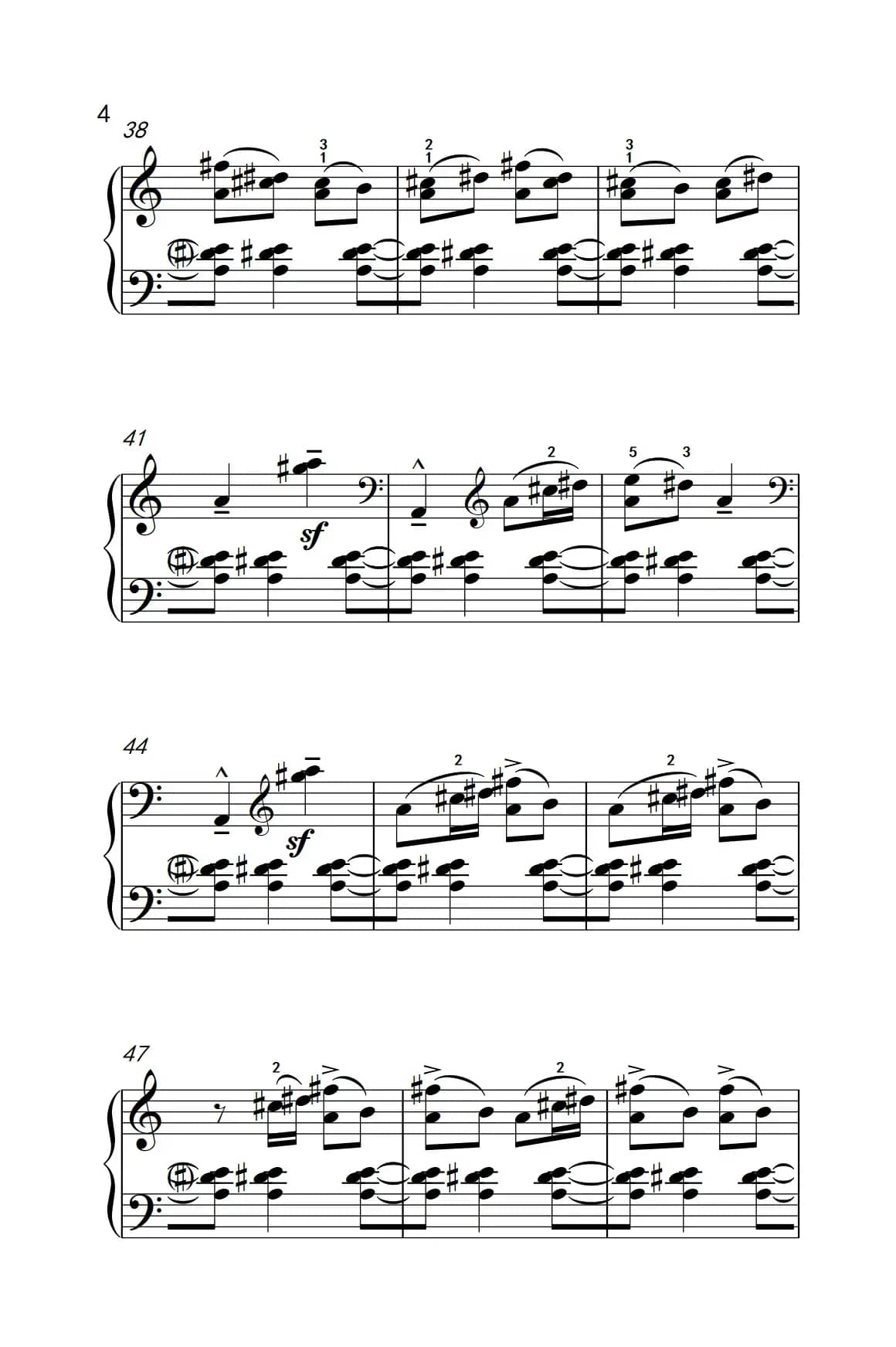 固定低音（巴托克 小宇宙 钢琴教程 6）