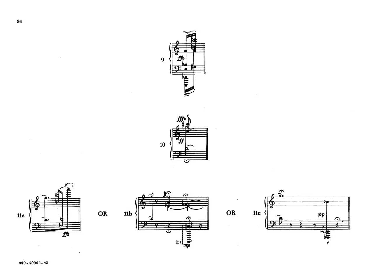 12 Etudes for Piano（博尔科姆12首钢琴练习曲·10）