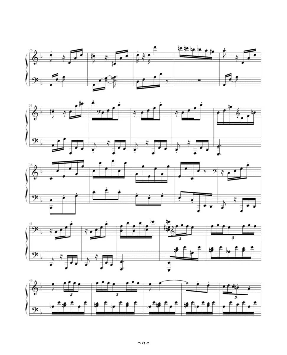 暴风雨（Beethoven's Sonata NO.17 Mov.3 ）