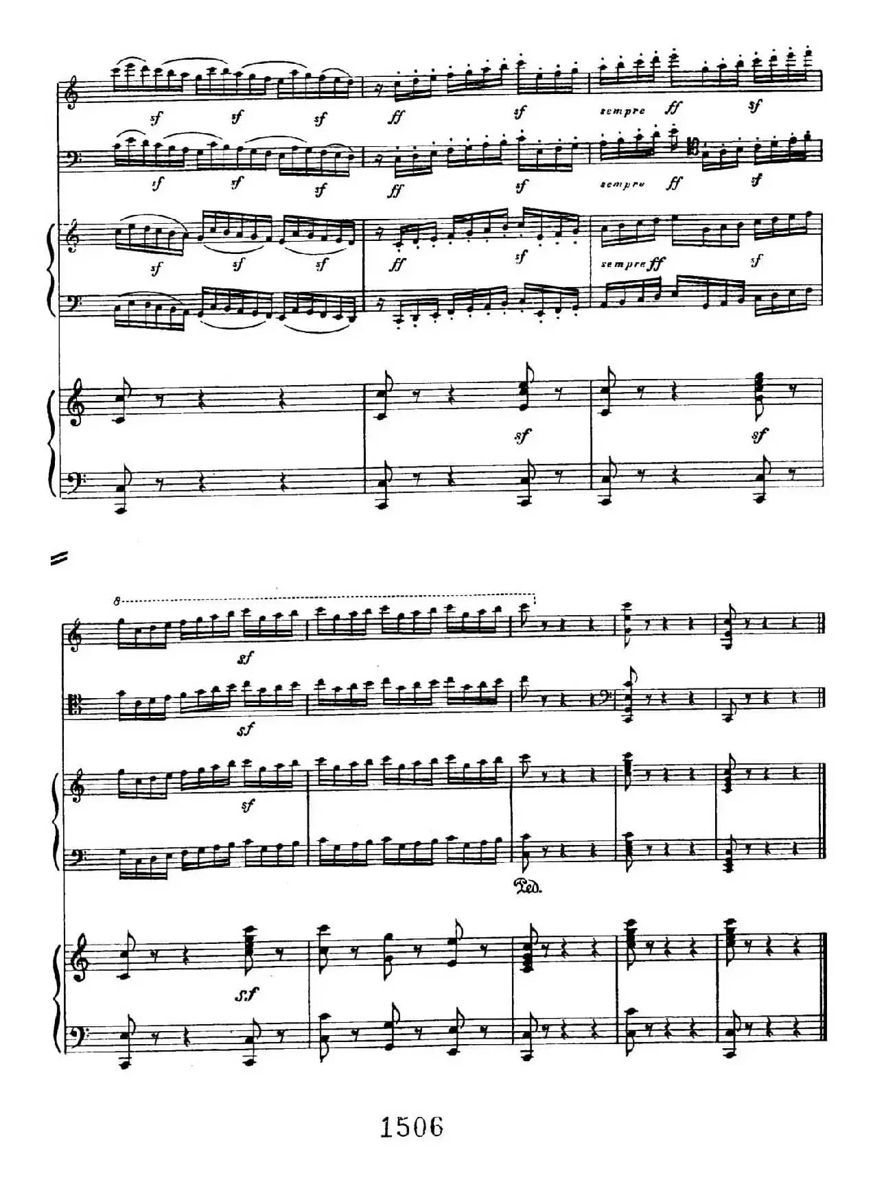 Triple Concerto in C Major Op.56(C大调三重协奏曲·双钢琴·Ⅲ)