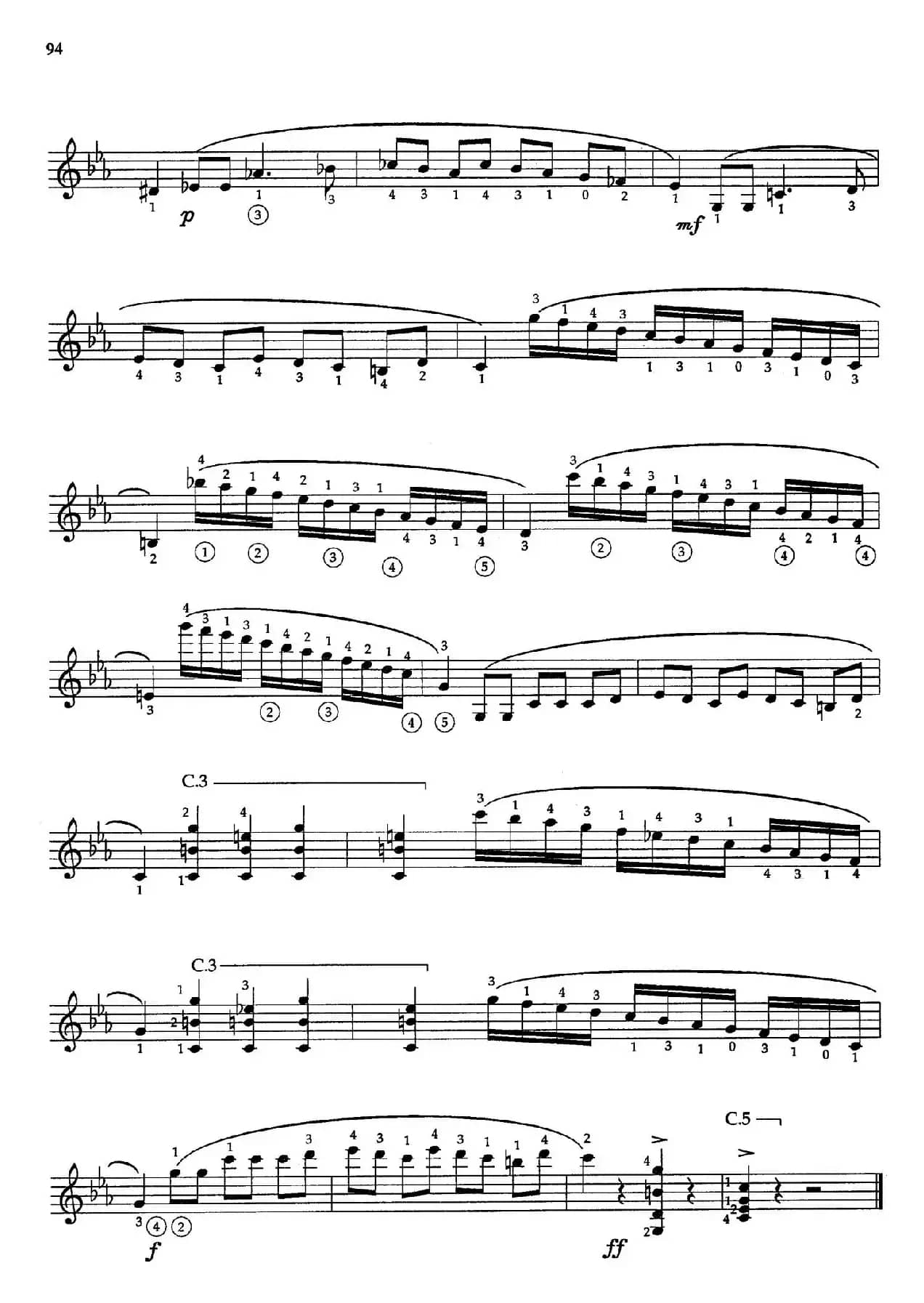 Joaquin Rodrigo Music for Guitar（罗德里戈吉他音乐P90-94（古典吉他）