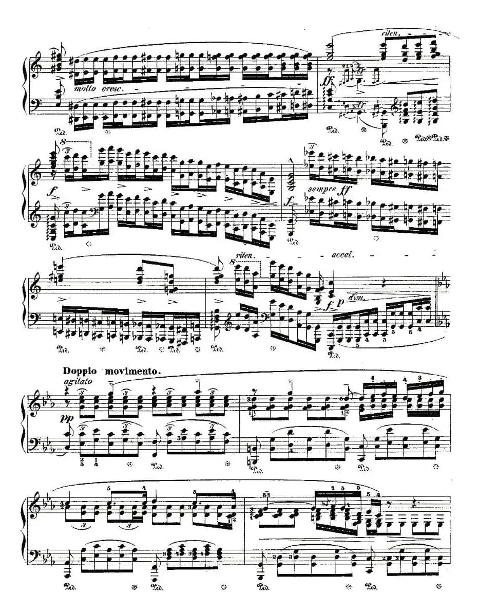 C小调夜曲Op.48－1（Deux  Nocturnes）