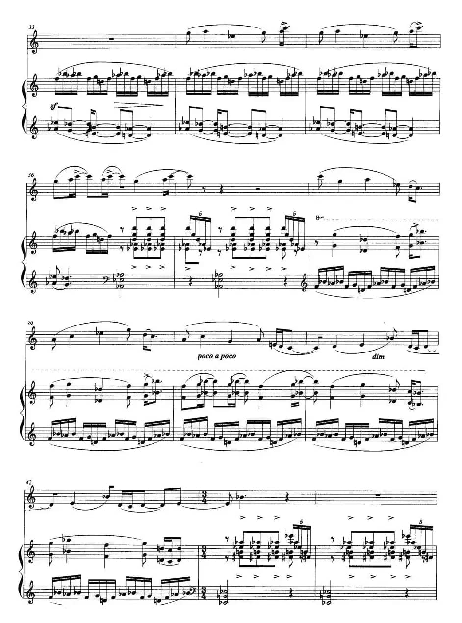 回旋曲（罗毅作曲版、单簧管+钢琴）