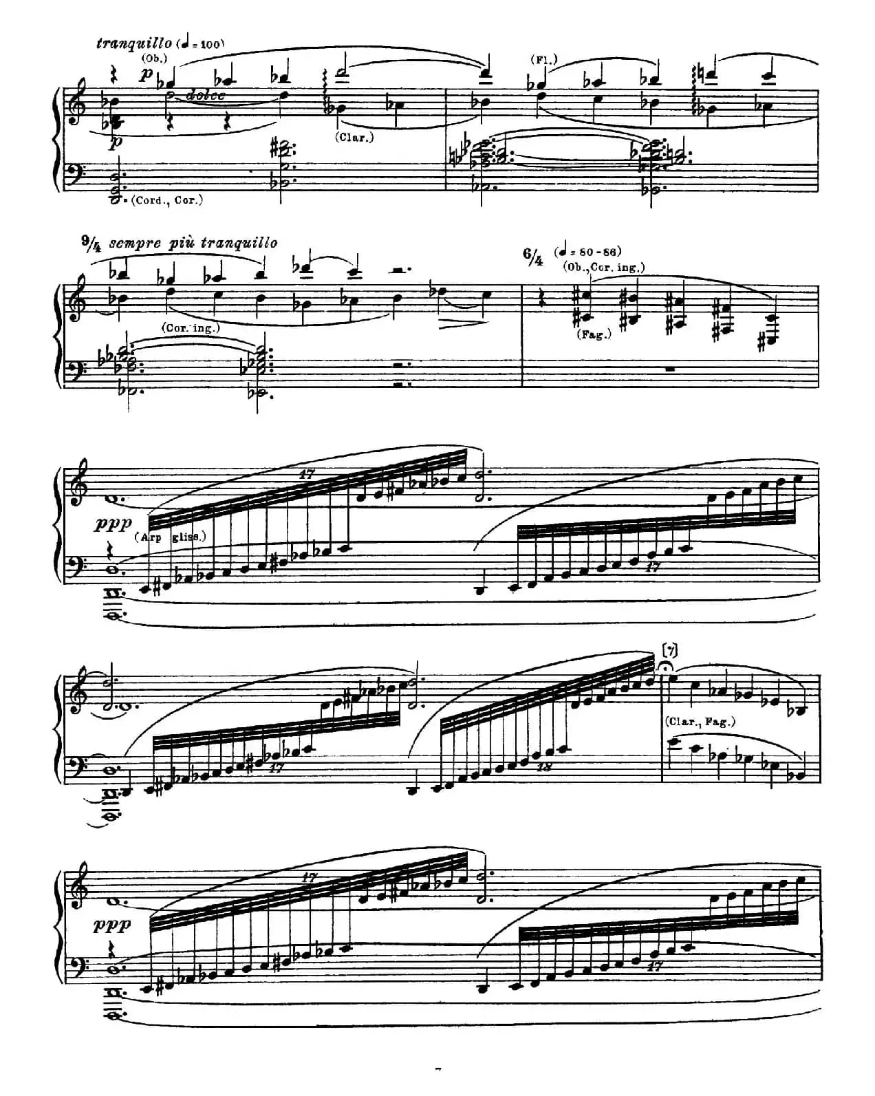 两幅音画（Ⅰ）