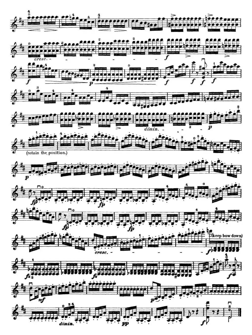 马扎斯小提琴练习曲 Op.36 第一册 特殊练习曲（29）