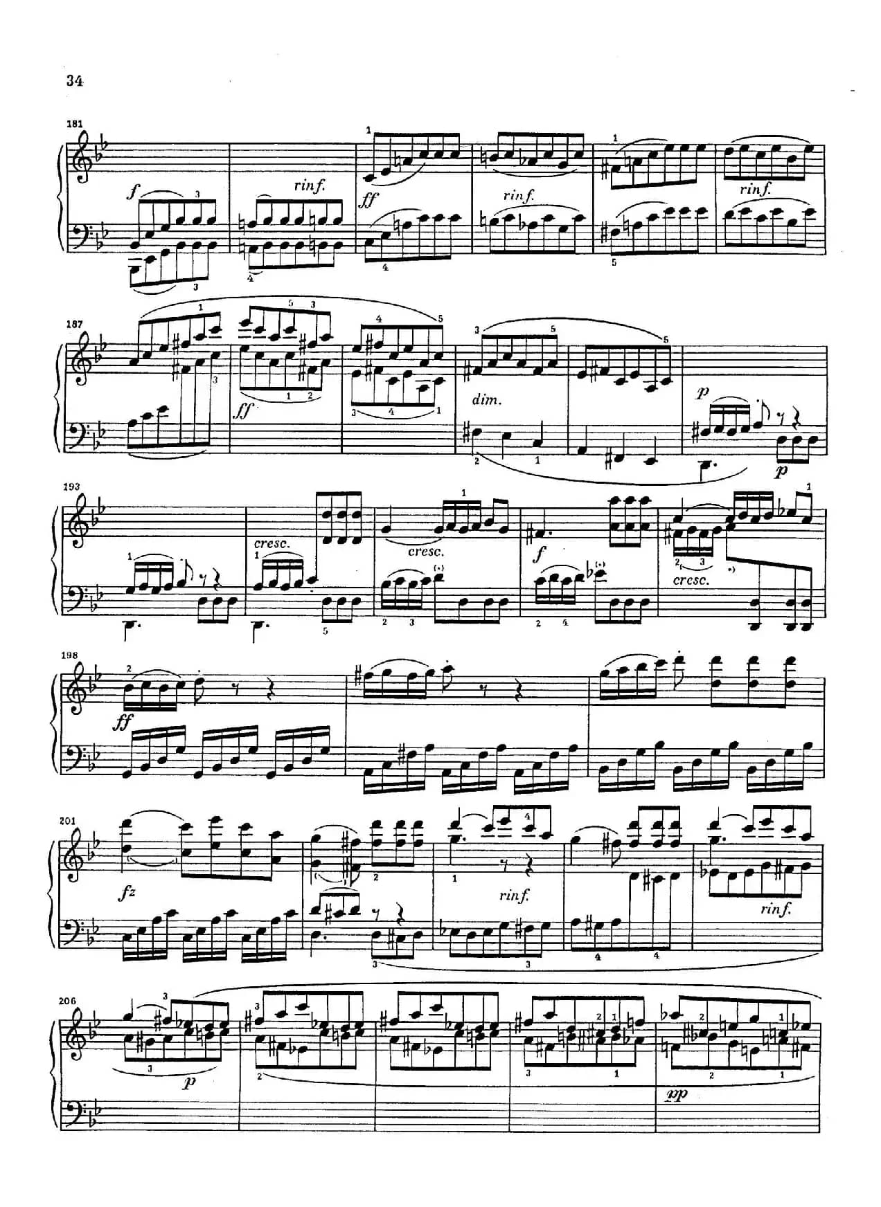 Sonata in g Minor Op.34-2（g小调钢琴奏鸣曲）